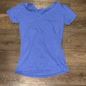 Pink Victoria’s Secret Blue Shirt Size Small